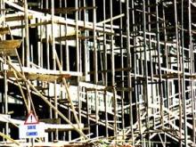 <p>Construction site in Yaoundé</p> Photo by Björn Johansson